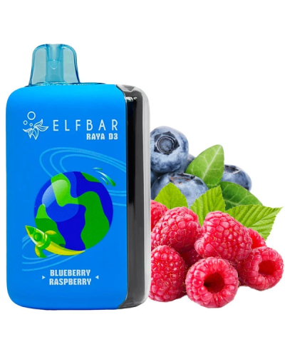 Одноразка Elf Bar RAYA D3 25000 Blueberry Raspberry (черника малина)
