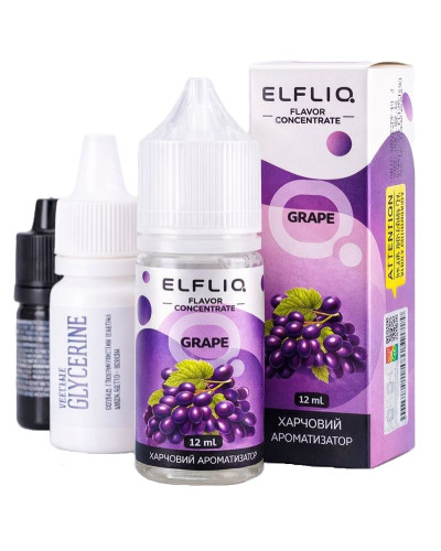 Набор для самозамеса ELF LIQ 30 мл 50 мг "Grape" со вкусом винограда