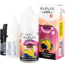Набор для самозамеса ELF LIQ 30 мл 50 мг "Blackberry Lemon" со вкусом ежевика лимон