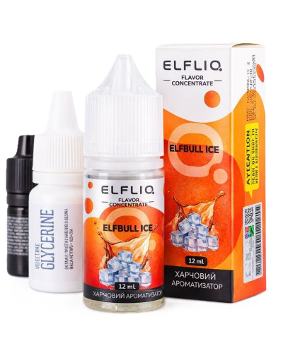 Набор для самозамеса ELF LIQ 30 мл 50 мг "Elfbull ice" со вкусом энергетика с холодком