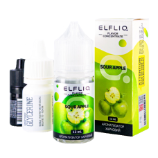 Набір для самозамісу ELF LIQ 30 мл 50 мг "Sour Apple" зі смаком кислого яблука
