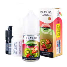 Набор для самозамеса ELF LIQ 30 мл 50 мг "Strawberry kiwi" со вкусом клубника киви
