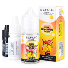 Набор для самозамеса ELF LIQ 30 мл 50 мг "Pink Lemonade Soda" со вкусом розового лимонада