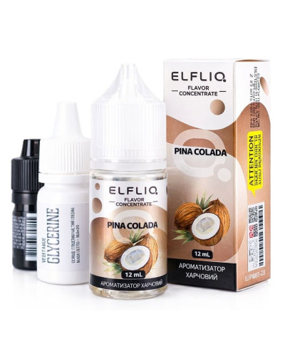 Набор для самозамеса ELF LIQ 30 мл 50 мг "Pina Colada" со вкусом пина колада