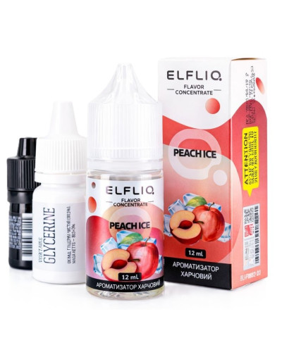 Набор для самозамеса ELF LIQ 30 мл 50 мг "Peach ice" со вкусом персик лед