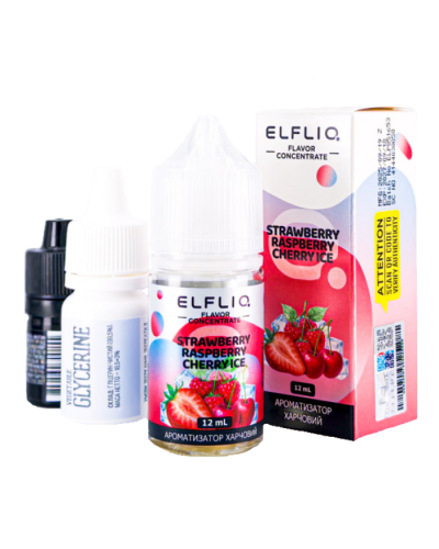 Набор для самозамеса ELF LIQ 30 мл 50 мг "Cherry Cola" со вкусом колы с вишней