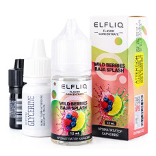 Набор для самозамеса ELF LIQ 30 мл 50 мг "Wild Berries Baja Splash" со вкусом дикие ягоды