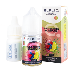 Набор для самозамеса ELF LIQ 30 мл 50 мг "Wild Berries Baja Splash" со вкусом дикие ягоды