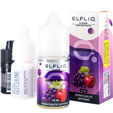 Набор для самозамеса ELF LIQ 30 мл 50 мг "Grape Apple" со вкусом виноград яблоко