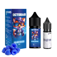 НАБІР ДЛЯ САМОЗАМІСУ OCTOBAR NFT 30 МЛ 50 МГ BLUE RAZZ ЗІ СМАКОМ БЛАКИТНОЇ МАЛИНИ