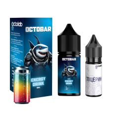 НАБІР ДЛЯ САМОЗАМІСУ OCTOBAR NFT 30 МЛ 50 МГ ENERGY DRINK ЗІ СМАКОМ ЕНЕРГЕТИКА