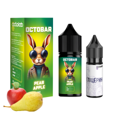 НАБІР ДЛЯ САМОЗАМІСУ OCTOBAR NFT 30 МЛ 50 МГ PEAR APPLE ЗІ СМАКОМ ЯБЛУКА ТА ГРУШИ
