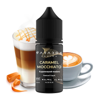 Рідина для под систем PARADOX Vaping 30 мл 50 мг зі смаком Caramel Mocchiato (Карамельний Макіато)