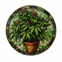 Підсклянники "Weed"