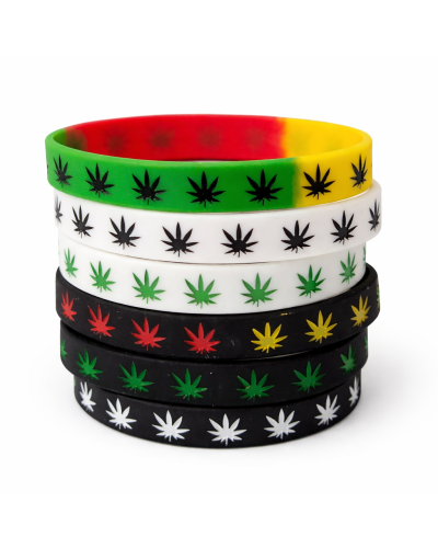 Набір силіконових браслетів (6 шт)