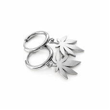 Сережки "Silver Leaf" 