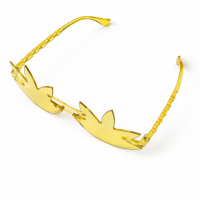 Окуляри декоративні "Leaf Yellow"