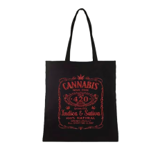 Шопер "420" в чорному кольорі