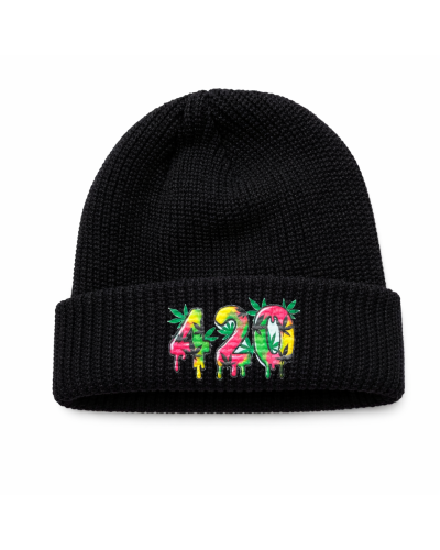 Шапка "420" чёрного цвета