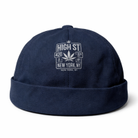 Шапка Docker "High St" синьго кольору