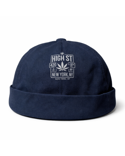 Шапка Docker "High St" синьго кольору