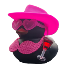 Cool Duck Чорне каченя в капелюсі та с бюстгальтером