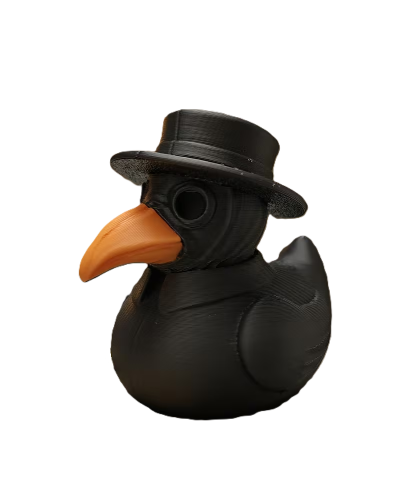 Cool Duck Чорне каченя чумний лікар