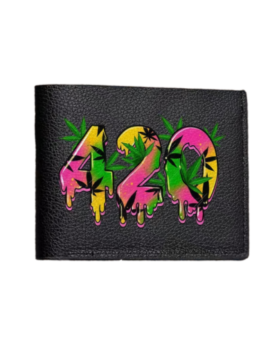 Кошелек "420" в черном цвете