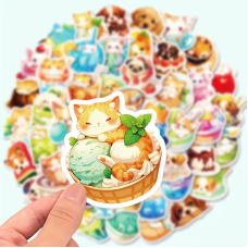 Набор стикеров "Cute Pet`s" 100 шт