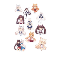 Набір стікерів "Nekopara Anime" 53 шт