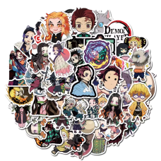 Набор стикеров "Demon Slayer" 50 шт