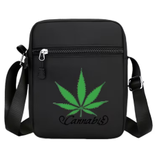 Cумка "Canabis" в чорному кольорі