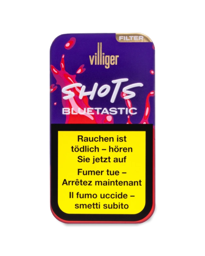 Сигари Villiger Shots Bluetastic (пач10)