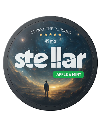 Снюс Stellar Apple & Mint 45 mg (яблуко, мята) Снюс Stellar Apple & Mint 45 mg (яблуко, мята)