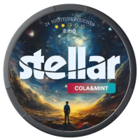 Снюс Stellar Cola & Mint 8 mg (кола м'ята)