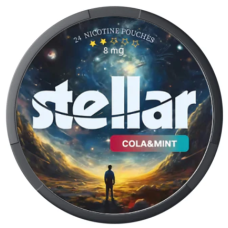 Снюс Stellar Cola & Mint 8 mg (кола м'ята)