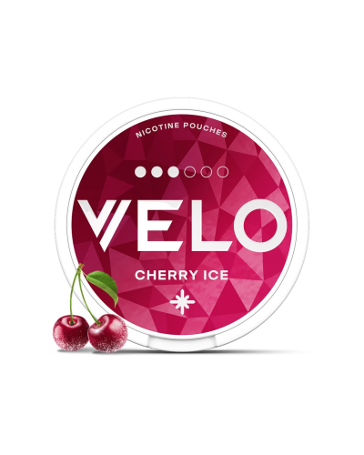 Снюс VELO Cherry Ice (Вишня лед) 20шт (ник 8 мг)