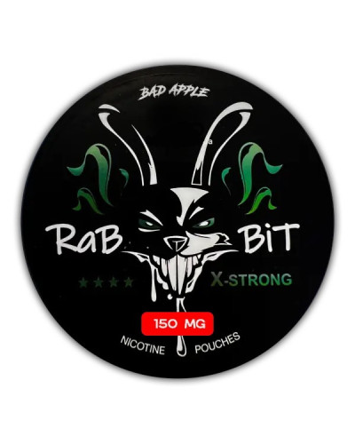 Снюс RABBIT Bad Apple 150 mg (Кисле яблуко)
