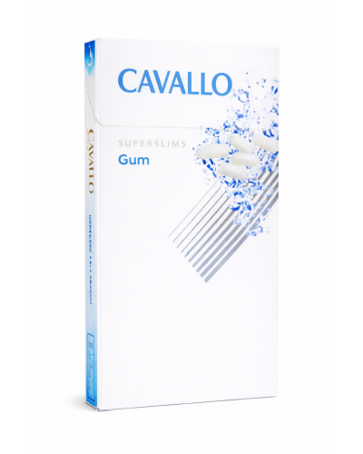 Сигарети Cavallo Superslim Gum (Жуйка) (20шт)