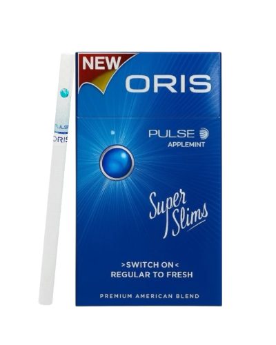 Сигарети Oris Superslim Apple Mint Capsule (Яблуко М'ята) (20шт) Сигарети Oris Superslim Apple Mint Capsule (Яблуко М'ята) (20шт)