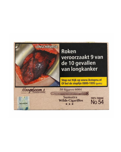 Сигарили Hoogeboom`s Wilde №54 (Суматра) (50шт)