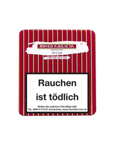 Сигариллы ROMEO Y JULIETA Limited Edition (Куба) 20 шт