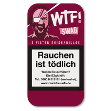Сигариллы WTF! SHISHARILLO SWAG со вкусом вишни (5шт)