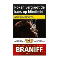 Сигарили Braniff American Blend Red Filter (17шт)