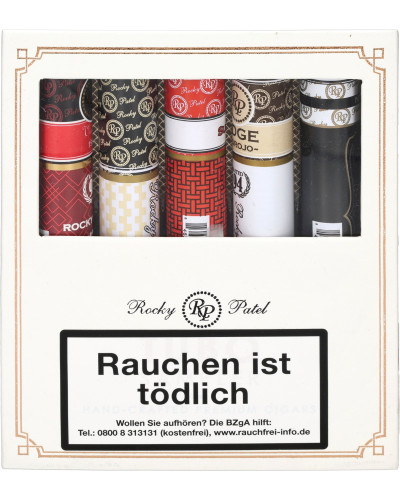 Сигари ROCKY PATEL Selection Deluxe Toro Tubo Sampler (Гондурас) (5шт)
