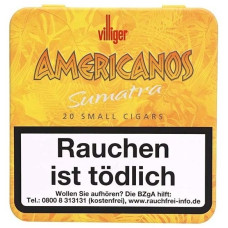 Сигары Villiger Americanos Sumatra (20шт)