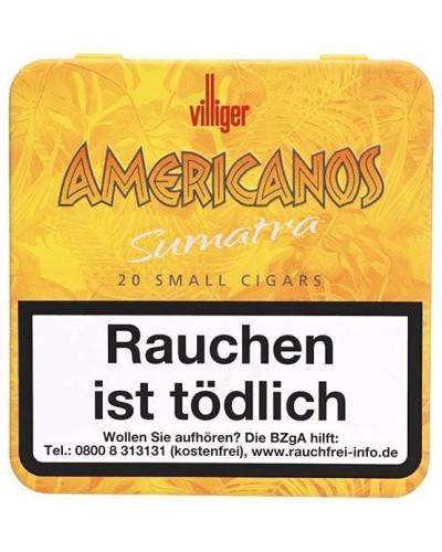 Сигары Villiger Americanos Sumatra (20шт)