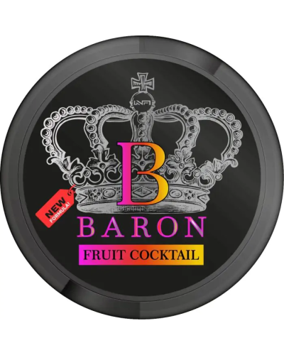Снюс BARON Fruit Cocktail 50 mg (фруктовый коктейль)